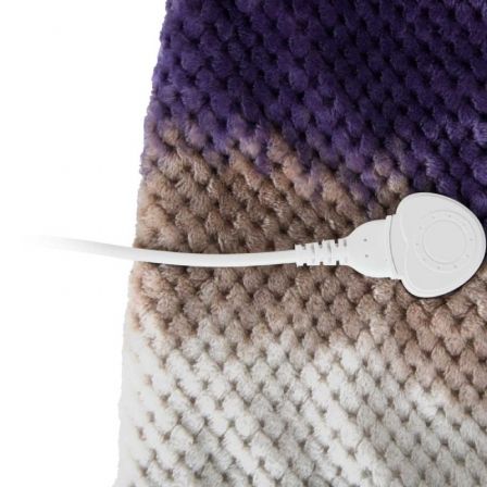 Orbegozo Manta Eléctrica MAH 2500 con Calentamiento Rápido, 3 Niveles de Potencia y Microfibras, 180x130 cm